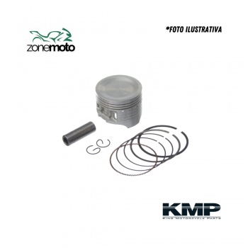 125 YBR / FACTOR PISTAO E ANEIS (JG) - KMP 17/ED (656/694/176/663) 656.
