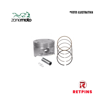 250 VIRAGO PISTAO E ANEIS 0.50 (JG) - RETIPINS (440)