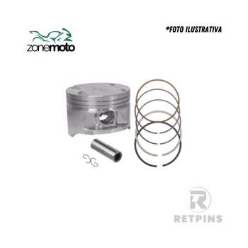 600 HORNET PISTAO E ANEIS (JG) - RETPINS