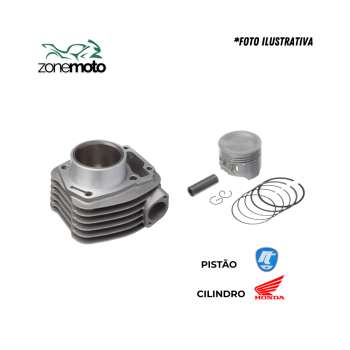 160 TITAN/BROS KIT CILINDRO RETIFICADO (KIT) - RT 220.