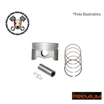 125 TITAN/BROS PISTAO E ANEIS (JG) - PREMIUM 09/ED (356/789)