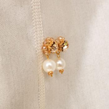 Brinco Ponto de Luz Pérola Clarisse