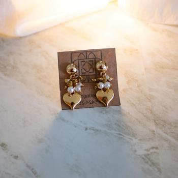 Brinco com Coracao Clarisse