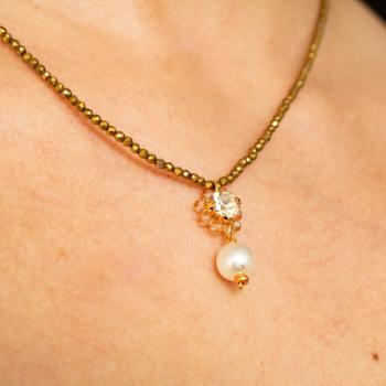 Colar Dourado Clarisse