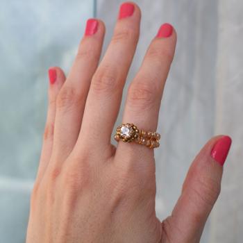 Anel Delicadeza Clarisse