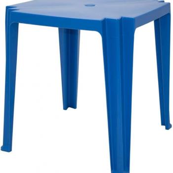 MESA TRAMONTINA TAMBAU QUADRADA 92314/070 AZUL