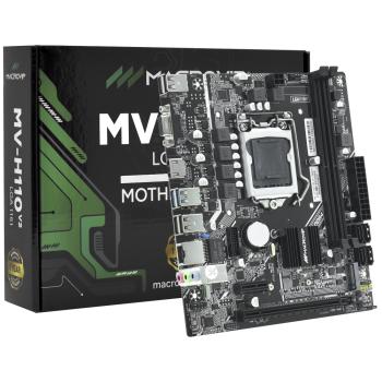 PLACA MAE LGA1151 MACROVIP H110V2 2600MHZ S/V/R/M.2/HDMI