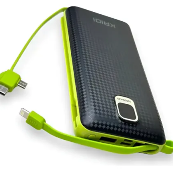 CARREGADOR PORTATIL KAIDI KNC8881 10000MAH