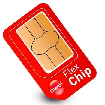 CHIP PARA OPERADORA CLARO  FLEX - PLANO DIGITAL