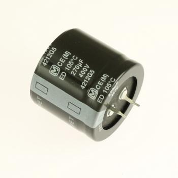 CAPACITOR ELETROLITICO 270uF 400V