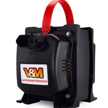 AUTO TRANSFORMADOR V&M 5000VA BIVOLT BIPOLAR (SEMINOVO)