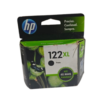 CARTUCHO HP (HP 122 XL) CH563HB PRETO - VENCIDO EM 09/2015