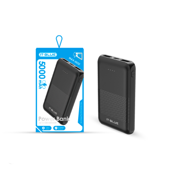 CARREGADOR PORTATIL POWERBANK IT-BLUE MAX-0532 5000MAH