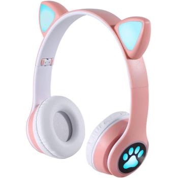 HEADPHONE COM MICROFONE BLUETOOTH ORELHA DE GATO KAPBOM KA-980