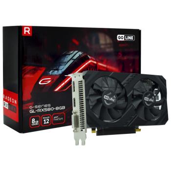 PLACA DE VIDEO PCI EXPRESS 8GB AMD RX580 GOLINE GL-RX580-8GB-V2