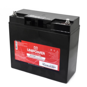 BATERIA PARA NOBREAK 12V 18AH UNIPOWER UP12180P