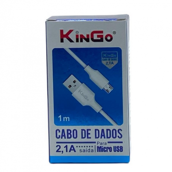 CABO USB MACHO X MICRO USB MACHO 1M KINGO
