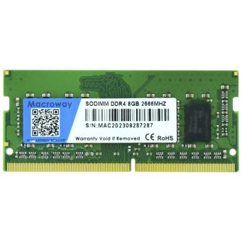 MEMORIA NOTEBOOK DDR4 MACROWAY 8GB 2666MHZ