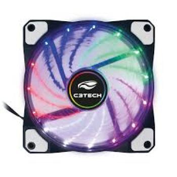 COOLER PARA GABINETE 120X120X25 12V C3TECH F9-L110M RGB