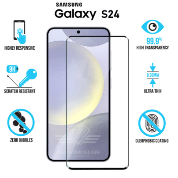 PELICULA DE VIDRO 3D PARA CELULAR SAMSUNG GALAXY S24 / S25