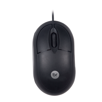 MOUSE OPTICO USB BRIGHT 0106 PRETO