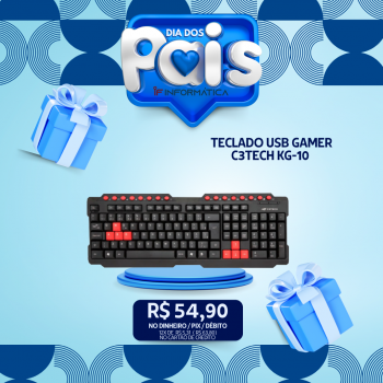 TECLADO USB GAMER C3TECH KG-10