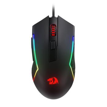 MOUSE OPTICO USB GAMER REDRAGON TRIDENT BASIC M616-RGB / 10.000 DPI / 7 BOTOES