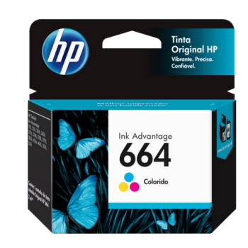 CARTUCHO HP (HP 664) F6V28AB COLORIDO
