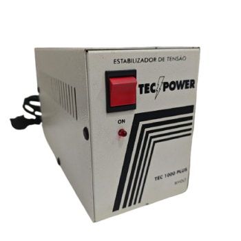 ESTABILIZADOR TEC POWER 1000VA TEC 1000 PLUS BIVOLT (SEMINOVO)