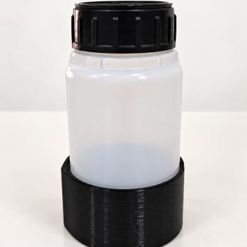 SUPORTE PARA DISPENSER COM FRASCO COLETOR DE TINTA PARA IMPRESSORA EPSON
