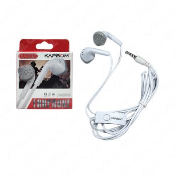 FONE DE OUVIDO COM MICROFONE KAPBOM KA-5318