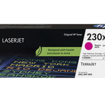 CARTUCHO DE TONER COMPATIVEL HP 230X /  W2303X / MAGENTA / 5.5K