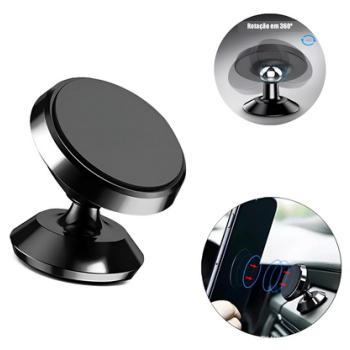 SUPORTE VEICULAR PARA CELULAR PAINEL 360 COM IMÃ ONE-X SUP-7464