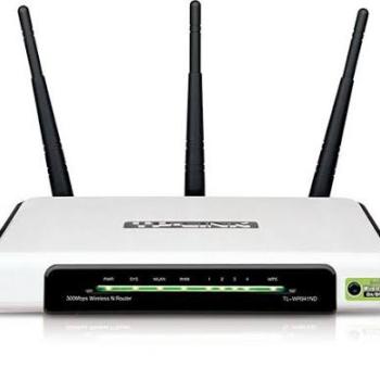 ROTEADOR WIRELESS TP-LINK TL-WR941ND 300MBPS (SEMINOVO)