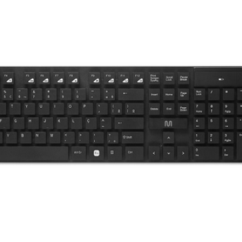 KIT TECLADO E MOUSE WIRELESS MULTI TC251 CS300