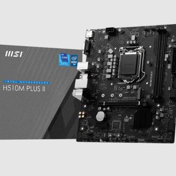PLACA MAE LGA1200 MSI H510M PLUS II 2933MHZ S/V/HDMI/R/M.2