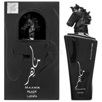 PERFUME MAAHIR BLACK LATTAFA EDP 100ML