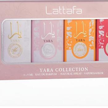 PERFUME KIT 4 EM 1 LATAFFA YARA 5ML