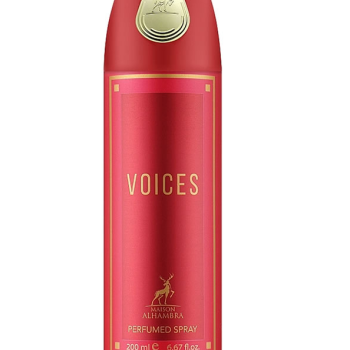 PERFUME EM SPRAY VOICES  - MAISON ALHAMBRA -  UNISSEX 200ML