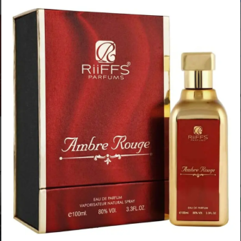 UNIDADE UNISSEX RIIFFS AMBRE ROUGE EDP 100ML
