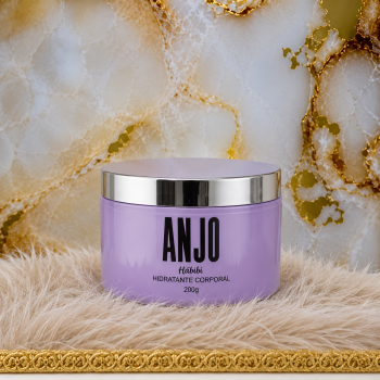 CREME HIDRATANTE CORPÓRAL ANJO ARABE PERFUME ORIENTAL 200G AMÊNDOAS
