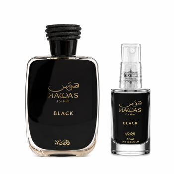 DECANT 10ML PERFUME ARABE HAWAS BLACK
