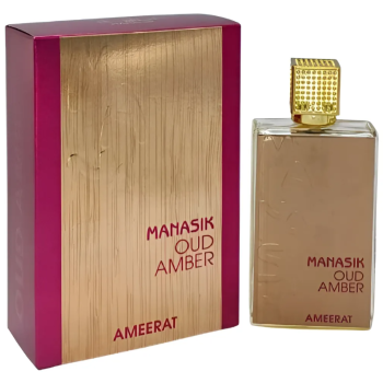 PERFUME MANASIK OUD AMBER AMEERAT EDP VERMELHO 100ML