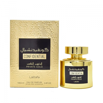 PERFUME LATTAFA - CONFIDENTIAL PRIVATE GOLD 100 ML