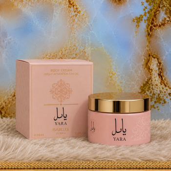 CREME HIDRATANTE CORPORAL YARA ISABELLE LA BELLE 200ML POTE JASMIN