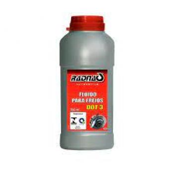 FLUIDO PARA FREIOS DOT3 200ML RADNAQ
