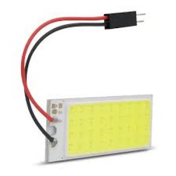 LAMPADA LED PLACA TETO PORTA MALA 55W/12V T10 TORPEDO 50m