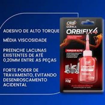 ADESIVO TRAVA ROSCA ALTO TORQUE ORBIFIX4 10G