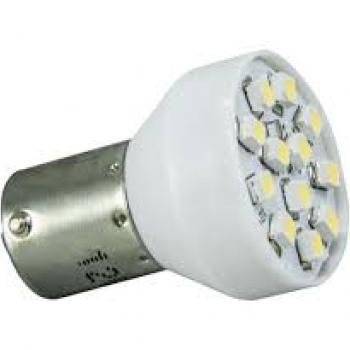 LAMPADA BRANCA 12V 21W 12LED  1POLO 1141