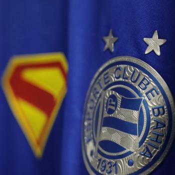 CAMISA MANGA LONGA BAHIA ESCUDO SUPERMAN TAM:G